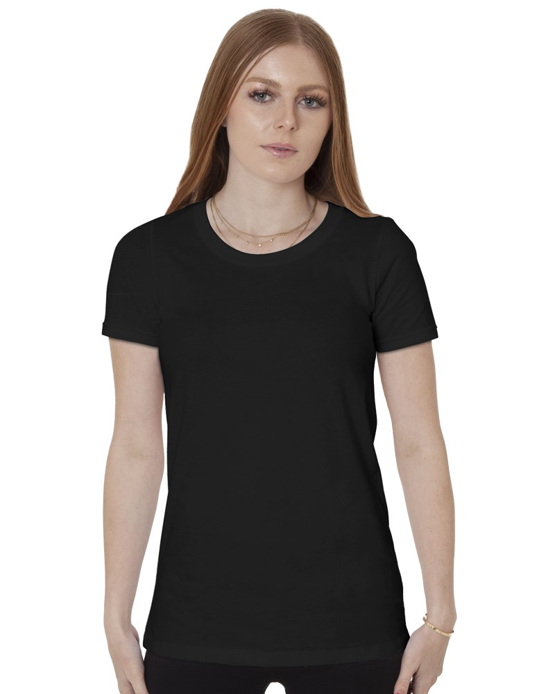 Women's Fine Jersey Crew